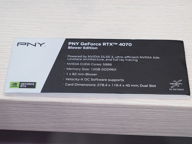 PNY GeForce RTX 4070 Blower Edition - karta graficzna z minimalistycznym chłodzeniem w starym stylu [5]