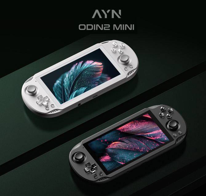 AYN Odin2 Mini - handheld that offers a screen with Mini LED backlight.  The look of the PS Vita console, Android and great performance [2]