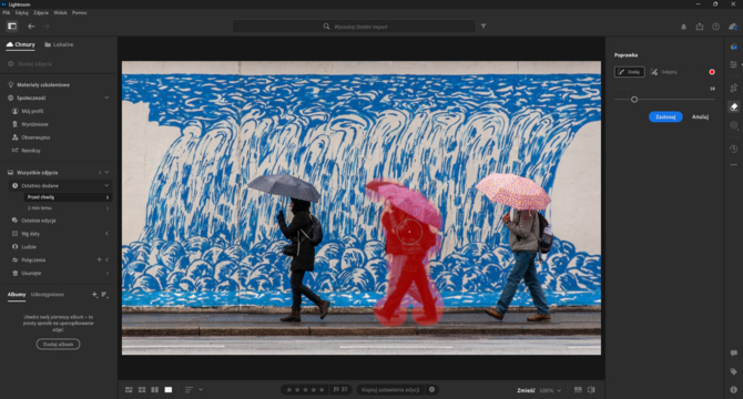Adobe Lightroom pozwala szybko usunąć niechciane obiekty ze zdjęć. Sztuczna inteligencja zwiększa możliwości aplikacji [8]