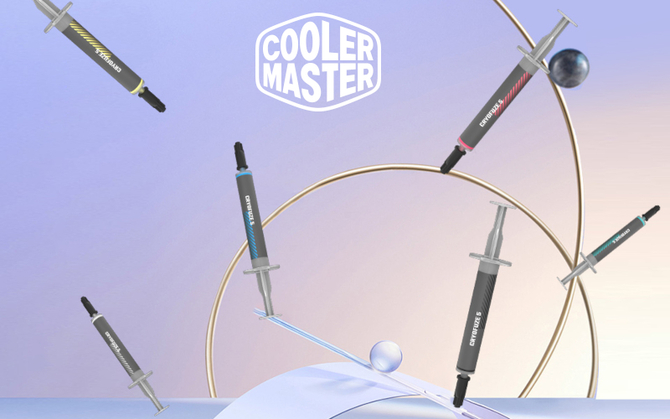 Cooler Master CryoFuze 5 - nowe kolorowe pasty termoprzewodzące wykorzystujące nanodiamenty [1]