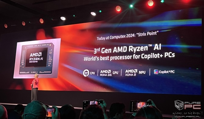 AMD Ryzen AI 9 HX 370 oraz Ryzen AI 9 365 - Zapowiedź procesorów Strix dla laptopów. Zen 5, XDNA 2 i RDNA 3.5 na pokładzie [nc1]