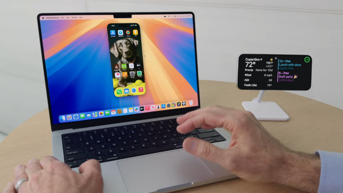 Apple macOS Sequoia umożliwi zdalną obsługę iPhone'a i przyniesie kolejne gry. System iPadOS 18 otrzyma interaktywny kalkulator [2]