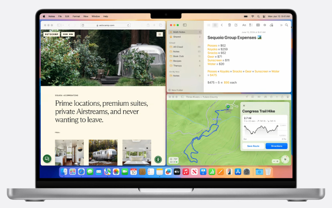 Apple macOS Sequoia umożliwi zdalną obsługę iPhone'a i przyniesie kolejne gry. System iPadOS 18 otrzyma interaktywny kalkulator [3]