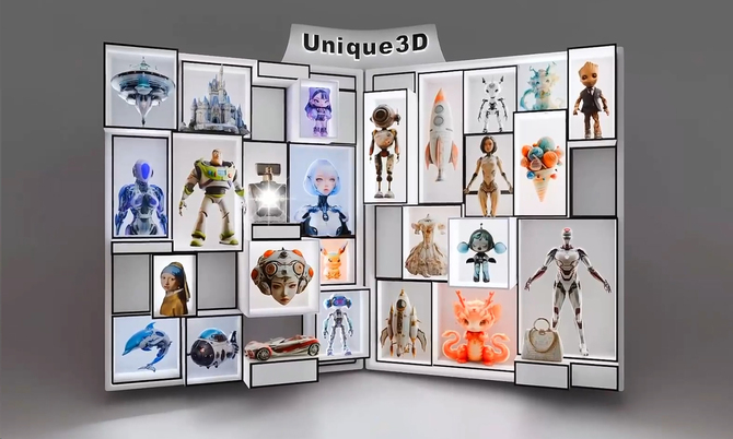 Unique3D - darmowe narzędzie, które utworzy model 3D z jednego obrazu. Nadeszła pomoc dla grafików i branży gier [1]