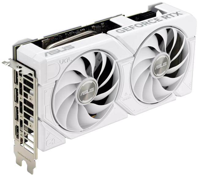 ASUS Dual GeForce RTX 4070 (SUPER) EVO White - nowe karty graficzne z eleganckim chłodzeniem o niewielkich wymiarach [3]