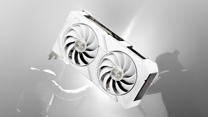 ASUS Dual GeForce RTX 4070 (SUPER) EVO White - nowe karty graficzne z eleganckim chłodzeniem o niewielkich wymiarach [4]