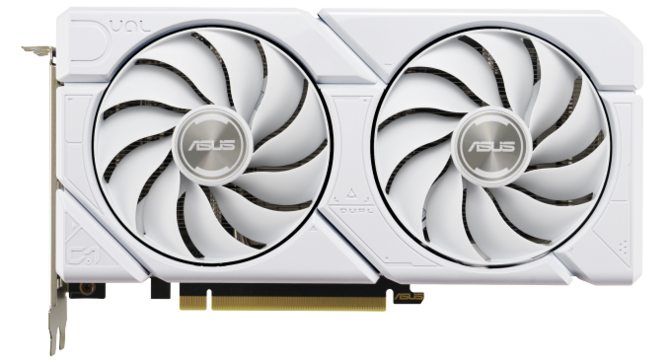 ASUS Dual GeForce RTX 4070 (SUPER) EVO White - nowe karty graficzne z eleganckim chłodzeniem o niewielkich wymiarach [5]