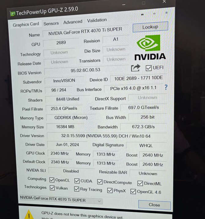 MSI GeForce RTX 4070 Ti SUPER Ventus 3X Black OC - nowa karta graficzna oparta na rdzeniu AD102 [1]