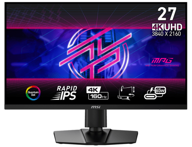MSI MPG 274URF QD - do Polski trafia nowy monitor do gier z ekranem Fast IPS 4K i odświeżaniem 160 Hz [1]