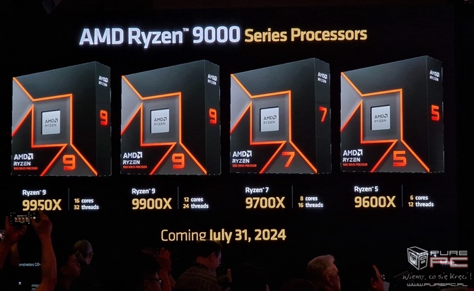 AMD Ryzen 9000 - Wydajność desktopowych procesorów Zen 5 oraz możliwości OC na przykładzie Ryzen 9 9950X [nc1]