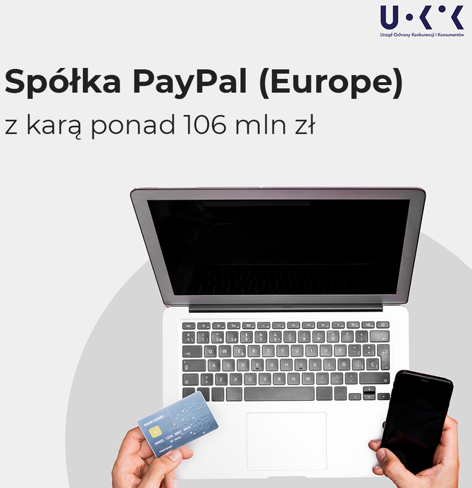 UOKiK nałożył dotkliwą karę na kolejną firmę. Tym razem na celowniku znalazł się usługa PayPal [2]