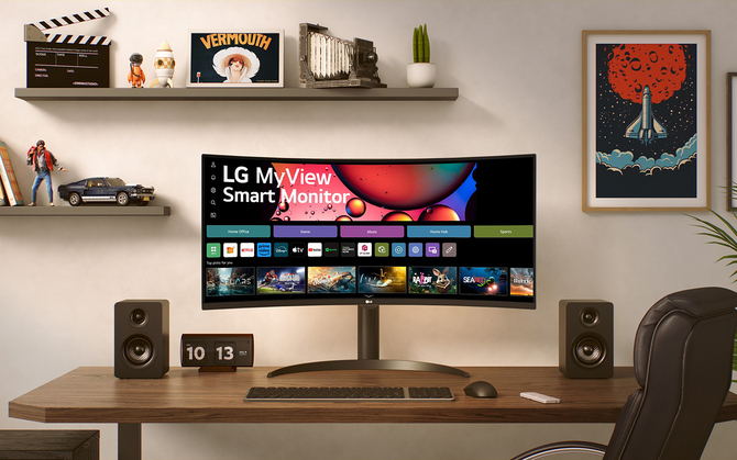 LG MyView Smart Monitor 34SR65QC - nowy zakrzywiony monitor z matrycą VA, który oferuje system webOS i wsparcie dla AirPlay [1]