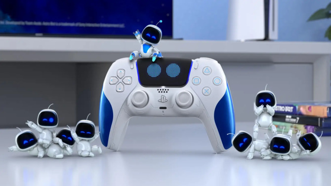 Sony prezentuje limitowaną wersję kontrolera DualSense, inspirowaną nadchodzącą grą Astro Bot [1]