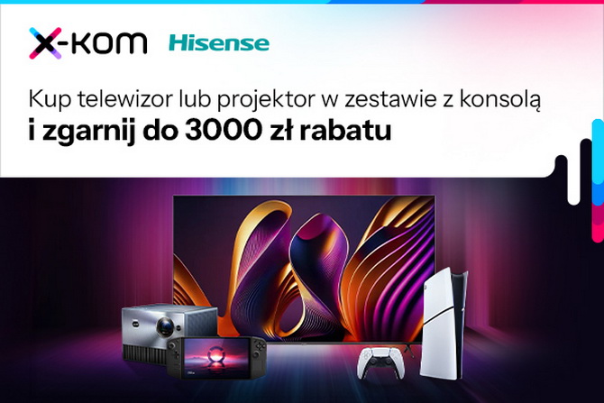 W sklepach x-kom tańsze procesory, zasilacze, monitory i laptopy dla graczy. Jest też promocja na smartfony i telewizory [nc1]