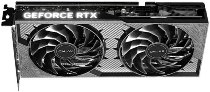 GALAX GeForce RTX 4070 1-Click OC 2X - oto karta graficzna, która ma otrzymać wolniejsze pamięci GDDR6 [6]