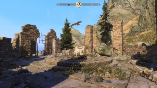 Skyblivion - mod przenoszący Obliviona na silnik Skyrima otrzymał nowy materiał wideo. Nie sposób odmówić mu klimatu [5]