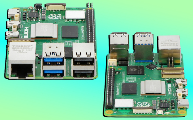 Raspberry Pi 5 - nowa odsłona popularnego SBC jest trochę tańsza, gdyż oferuje 2 GB RAM i nieco zmieniony procesor [3]