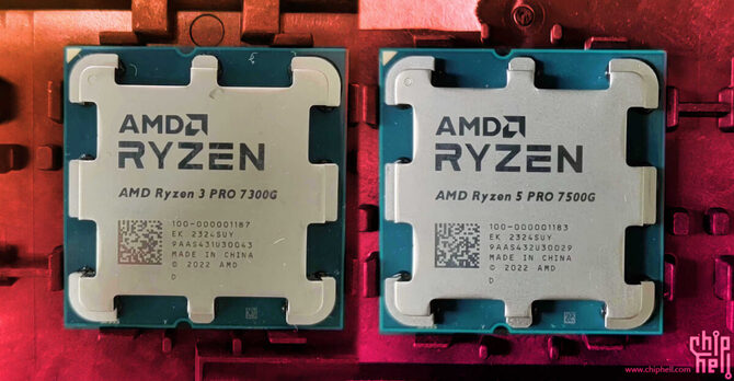 AMD Ryzen 5 PRO 7500G i Ryzen 3 PRO 7300G - te układy potwierdzają, że oznaczenia APU zmieniono w ostatniej chwili [2]