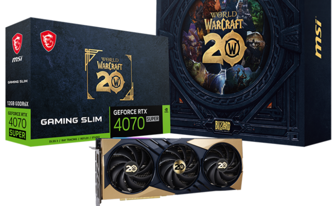 MSI GeForce RTX 4070 SUPER Gaming Slim - wkrótce zadebiutuje specjalna wersja karty inspirowana grą World of Warcraft [4]