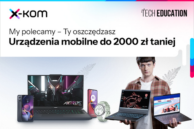 Mega promocja w x-kom na laptopy, sprzęt Apple, telewizory Philips, podzespoły MSI, myszki SteelSeries i pamięci ADATA [nc1]