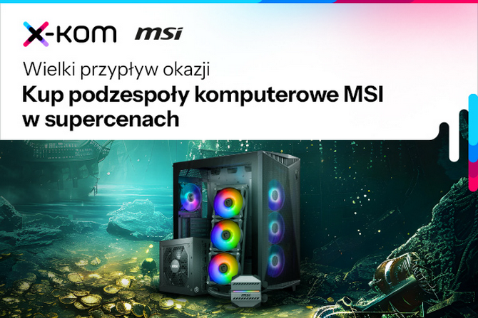 Mega promocja w x-kom na laptopy, sprzęt Apple, telewizory Philips, podzespoły MSI, myszki SteelSeries i pamięci ADATA [nc1]