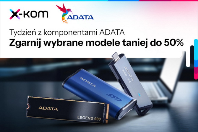 Mega promocja w x-kom na laptopy, sprzęt Apple, telewizory Philips, podzespoły MSI, myszki SteelSeries i pamięci ADATA [nc1]