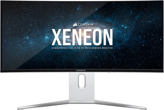 Corsair XENEON 34WQHD240-C QD-OLED - monitor dla graczy z zakrzywionym ekranem. Obsługa HDR i AMD FreeSync Premium [3]