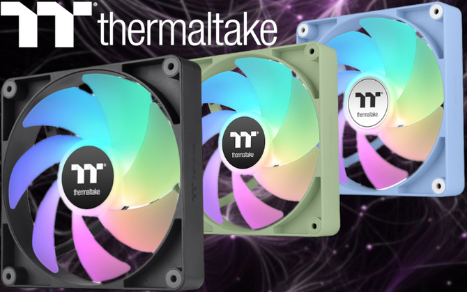 Thermaltake rozszerza serię wydajnych, niedrogich wentylatorów CT ARGB Sync o nowe modele z rewersyjnymi łopatkami [1]