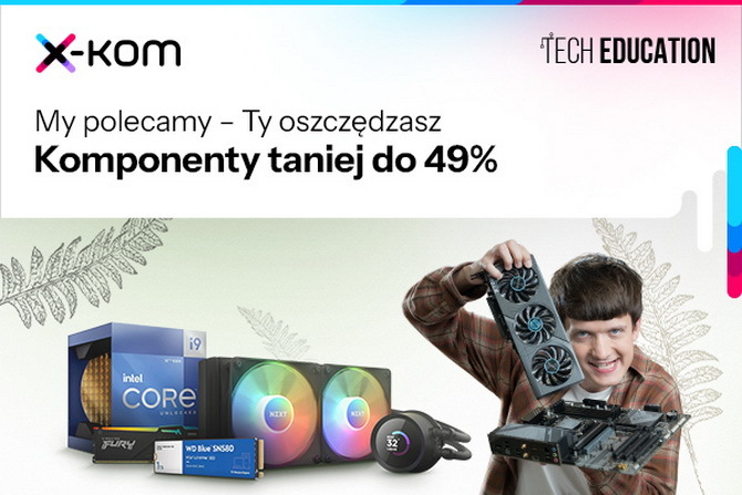 Back to school w sklepach x-kom. Promocja na procesory AMD i Intel, dyski SSD, pamięci RAM. Taniej też komputery G4M3R [nc1]