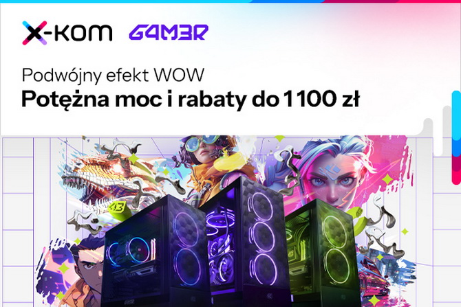 Back to school w sklepach x-kom. Promocja na procesory AMD i Intel, dyski SSD, pamięci RAM. Taniej też komputery G4M3R [nc1]