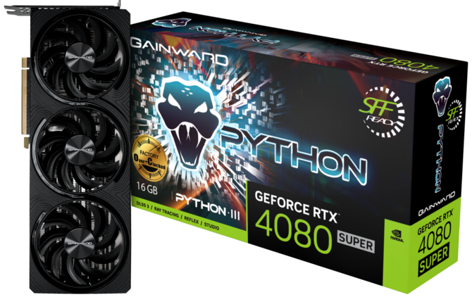 Palit i Gainward zaprezentowały karty GeForce RTX 4000 SUPER w formacie SFF. Na graczy czekają modele Infinity 3 i Python III [5]