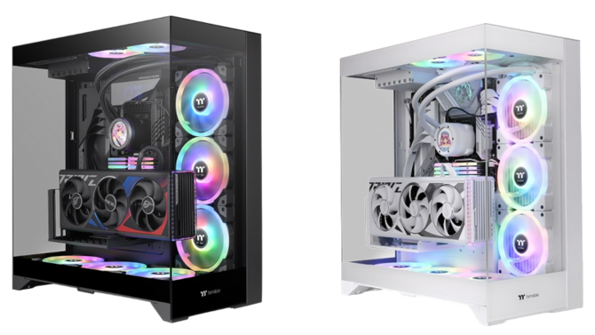 Thermaltake CTE E550 TG - premiera średniopółkowej obudowy PC, która zapewnia nietypowy montaż kart graficznych [3]