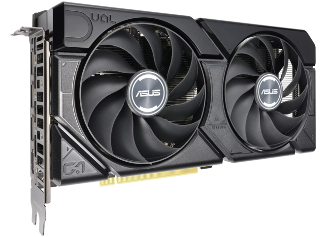 ASUS Dual GeForce RTX 4070 EVO GDDR6 - kolejny producent dodaje do swojej oferty układ z wolniejszymi pamięciami VRAM [5]