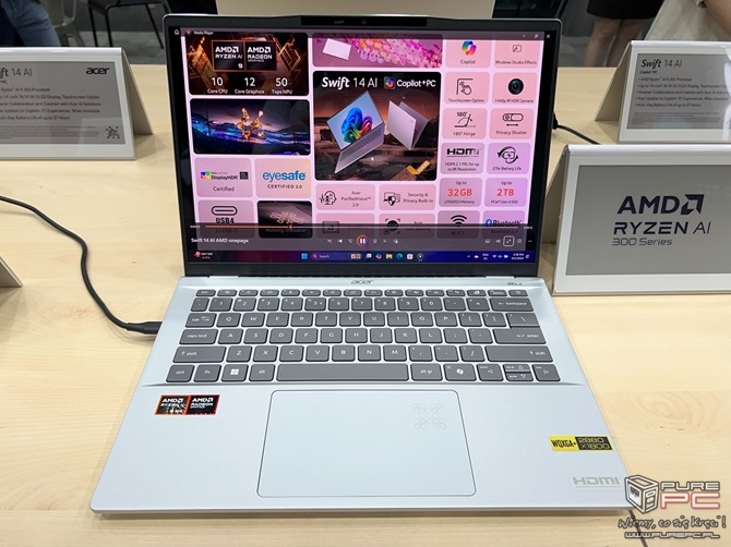 Acer Swift 14 AI, Swift 16 AI, Swift Go 14 AI oraz TravelMate P6 14 AI - Laptopy z Intel Lunar Lake oraz Snapdragon X Plus [nc1]