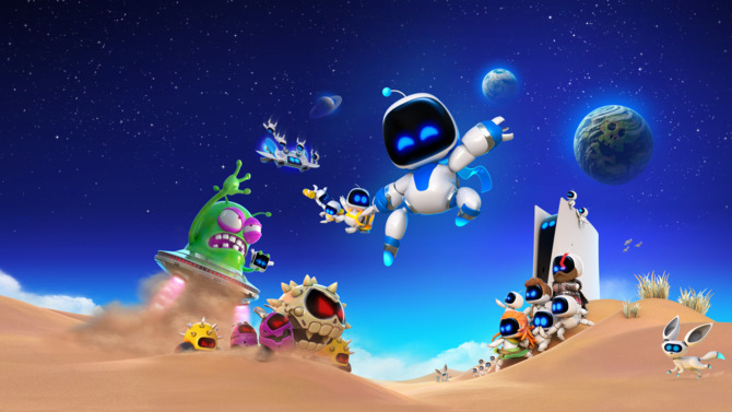 Astro Bot - najnowsza gra dla PlayStation 5 oferuje nie tylko ładną grafikę, ale także realistyczną symulację fizyki [1]