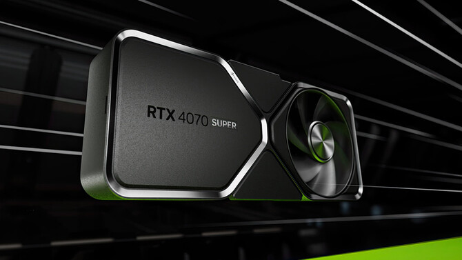 NVIDIA GeForce RTX 4070 SUPER - dostawy układów graficznych do partnerów miały zostać czasowo wstrzymane [1]