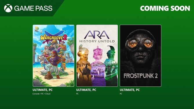 Xbox Game Pass - druga fala wrześniowej oferty Microsoftu. Frostpunk 2, Ara: History Untold, a na koniec DLC do Starfield [1]