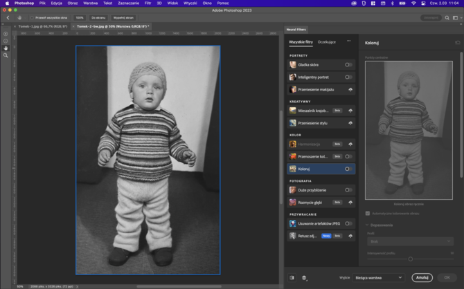 Jak pokolorować stare czarno-białe zdjęcia w Adobe Photoshop? To proste! [3]